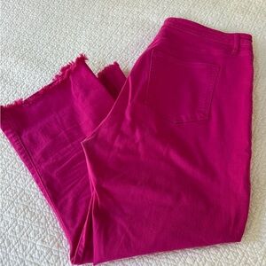 Loft Women's Pink Jeans